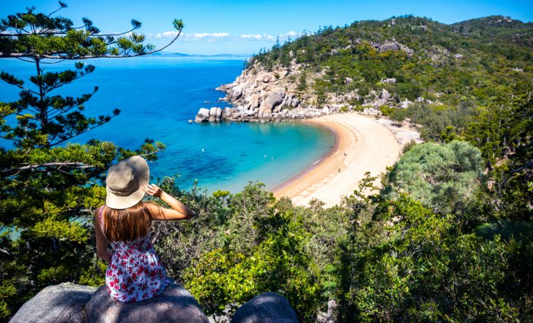 Beautiful,Long-haired,Girl,In,Dress,And,Hat,Sits,On,Top
